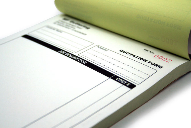 NCR Carbonless Business Forms