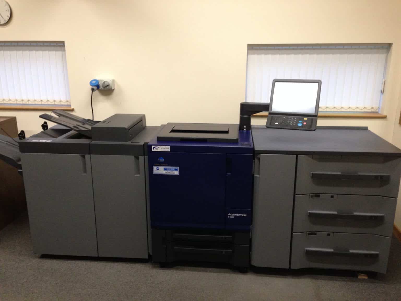 Konica Minolta AccurioPress C4080 Production Printer at A1 Sovereign Ltd
