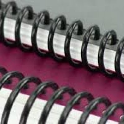 ways to bind documents, colour coil binding, color coil bound booklets